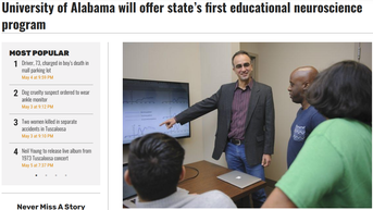 Tuscaloosa News article screenshot